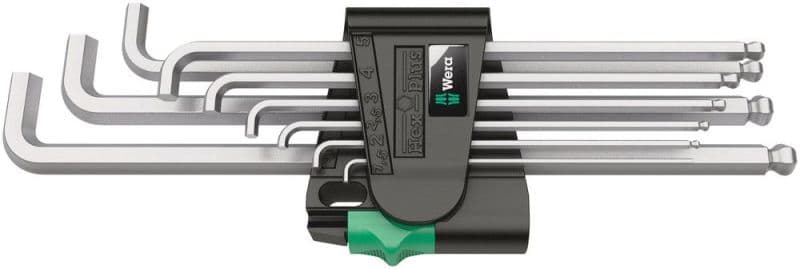 WERA - Winkelschlüsselsatz, 950/9 Hex-Plus 4