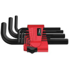 WERA - 950/9 Hex-Plus 7, metrisch, BlackLaser, 9-teilig