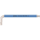 WERA - Winkelschlüssel, 3950 SPKL Hex-Plus 10,0 blau