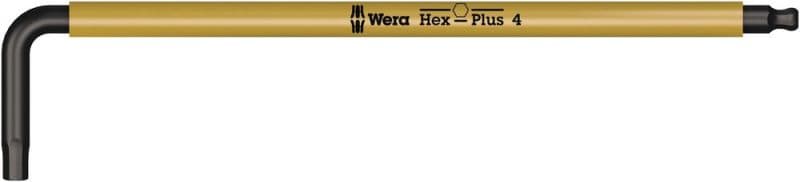 WERA - Winkelschlüssel Multicolour, 950 SPKL Hex-Plus 4,0 gelb