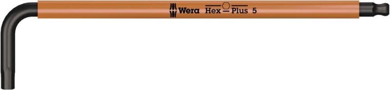 WERA - 950 SPKL Hex-Plus 5,0 leuchtorange