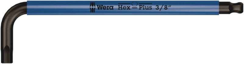 WERA - Winkelschlüssel Multicolour, 950 SPKL Hex-Plus 3/8 blau