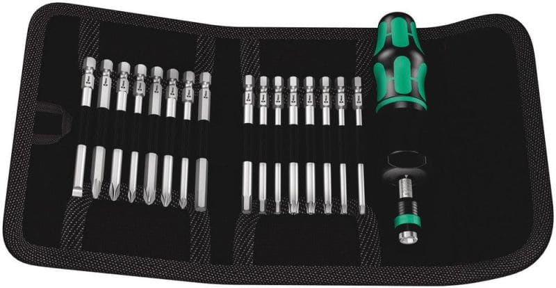 WERA - Kraftform Kompakt 60 Torque 1,2 - 3,0 Nm, 17-teilig