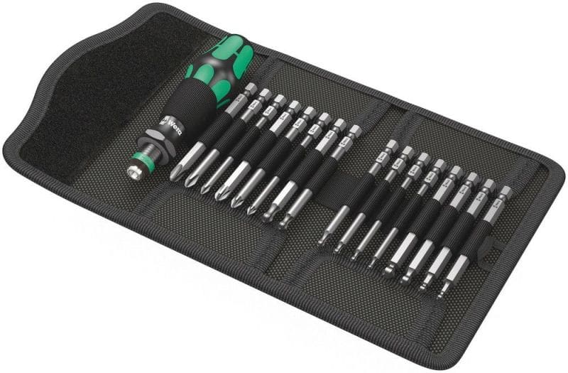 WERA - Kraftform Kompakt 60 KK, 17-teilig