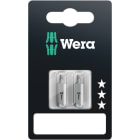WERA - Phillips-Recess-Bit, 851/1 Z SB Bits, PH 1 x 25 mm, 2-teilig