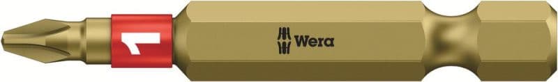 WERA - Phillips-Recess-Bit, BiTorsion, 851/4 BTH Bits, PH 1 x 50 mm