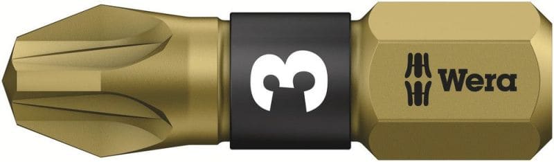 WERA - Pozidriv-Bit, BiTorsion, 855/1 BTH Bits, PZ 3 x 25 mm
