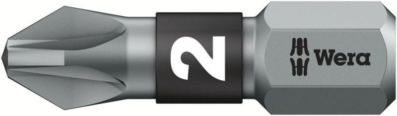 WERA - Pozidriv-Bit, BiTorsion, 855/1 BTZ Bits, PZ 2 x 25 mm