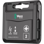 WERA - Pozidriv-Bits, Bit-Box 20 BTZ PZ, PZ 2 x 25 mm, 20-teilig