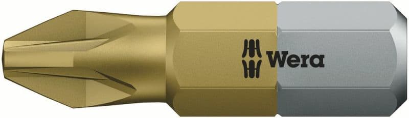 WERA - 855/1 TiN Bits, PZ 2 x 25 mm
