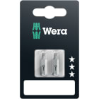 WERA - Pozidriv-Bit, 855/1 Z SB Bits, PZ 1 x 25 mm, 2-teilig