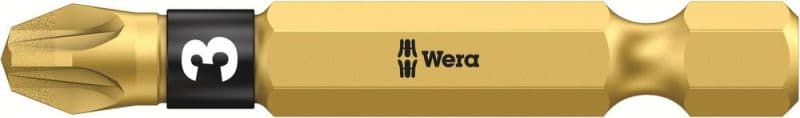 WERA - Pozidriv-Bit, BiTorsion, 855/4 BDC Bits, PZ 3 x 50 mm