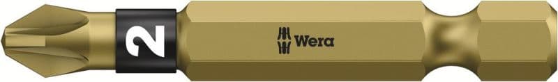 WERA - Pozidriv-Bit, BiTorsion, 855/4 BTH Bits, PZ 2 x 50 mm