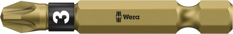 WERA - Pozidriv-Bit, BiTorsion, 855/4 BTH Bits, PZ 3 x 50 mm