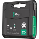 WERA - TORX-Bits, Bit-Box 15 Impaktor TX, TX 25 x 25 mm, 15-teilig