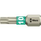 WERA - TORX-Bits, 3867/1 TS TORX® Bits, Edelstahl, TX 10 x 25 mm