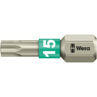 WERA - TORX-Bits, 3867/1 TS TORX® Bits, Edelstahl, TX 15 x 25 mm