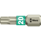 WERA - TORX-Bits, 3867/1 TS TORX® Bits, Edelstahl, TX 20 x 25 mm