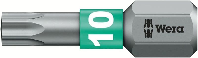 WERA - TORX-Bit, BiTorsion, 867/1 BTZ TORX® Bits, TX 10 x 25 mm