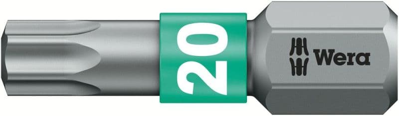 WERA - TORX-Bit, BiTorsion, 867/1 BTZ TORX® Bits, TX 20 x 25 mm