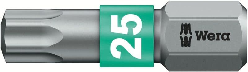 WERA - TORX-Bit, BiTorsion, 867/1 BTZ TORX® Bits, TX 25 x 25 mm