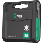 WERA - TORX-Bits, Bit-Box 20 TX, TX 25 x 25 mm, 20-teilig
