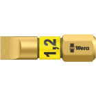 WERA - Schlitz-Bit, BiTorsion, 800/1 BDC Bits, 1,2 x 6,5 x 25 mm