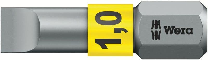 WERA - Schlitz-Bit, 800/1 BTZ Bits, 1 x 5,5 x 25 mm