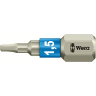 WERA - Innensechskant-Bits, 3840/1 TS Bits, Edelstahl, 1,5 x 25 mm