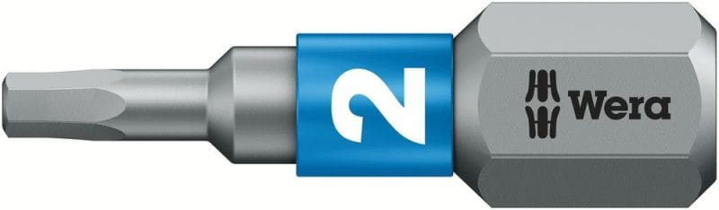 WERA - Innensechskant-Bit, 840/1 BTZ Bits, 2 x 25 mm