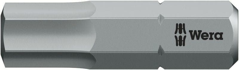 WERA - Innensechskant-Bit, 840/1 BTZ Bits, 6 x 25 mm