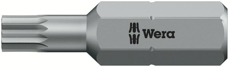 WERA - Vielzahn-Bit, 860/1 XZN Vielzahn Bits, M 4 x 25 mm