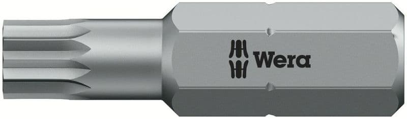 WERA - Vielzahn-Bit, 860/1 XZN Vielzahn Bits, M 5 x 25 mm
