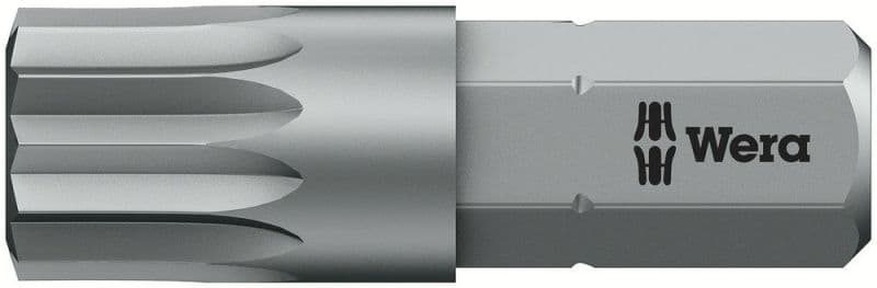WERA - Vielzahn-Bit, 860/1 XZN Vielzahn Bits, M 8 x 25 mm