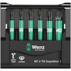 WERA - Bit-Sortiment, Bit-Check 6 TX Impaktor 1, 6-teilig