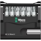 WERA - Bit-Sortiment, Bit-Check 12 Wood 2, 12-teilig
