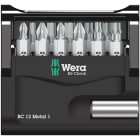 WERA - Bit-Sortiment, Bit-Check 12 Metal 1, 12-teilig