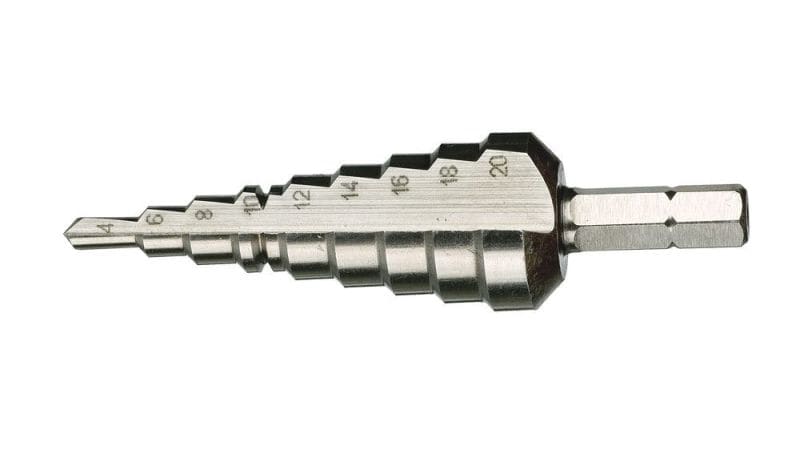 WERA - 843 Stufenbohrer-Bit, 4-20 mm, 75 mm