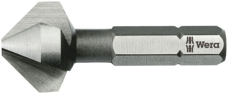 WERA - Kegelsenker-Bit, 846 3-nutige Kegelsenker-Bits, 8,30 x 31 mm