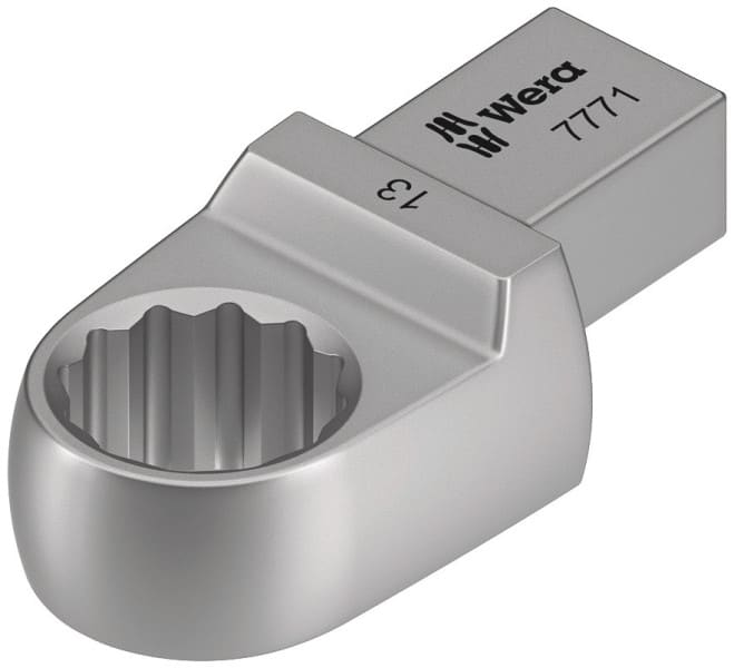 WERA - 7771 Einsteck-Ringschlüssel, 15 x 44 mm