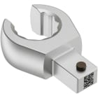 WERA - 7775 Einsteck-Ringschlüssel, offen, 13 x 44 mm