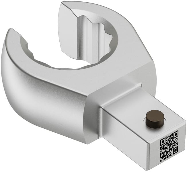 WERA - 7775 Einsteck-Ringschlüssel, offen, 19 x 49 mm