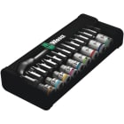 WERA - 8100 SA 10 Zyklop Metal-Knarrensatz Imperial 1/4