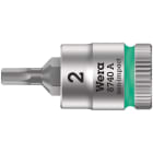 WERA - Zyklop Bit-Nuss, 8740 A Hex-Plus 2,0 x 28 mm