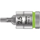 WERA - Zyklop Bit-Nuss, 8740 A Hex-Plus 2,5 x 28 mm