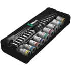 WERA - 8100 SB 10 Zyklop Metal-Knarrensatz Imperial 3/8