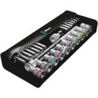 WERA - 8100 SC 11 Zyklop Metal-Knarrensatz Imperial 1/2
