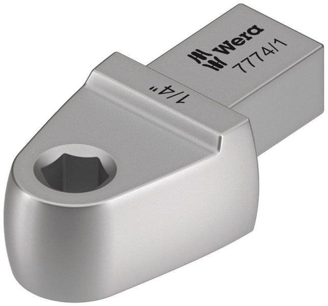 WERA - 7774/1 Einsteckwerkzeug Bitadapter 1/4, 1/4 x 42 mm