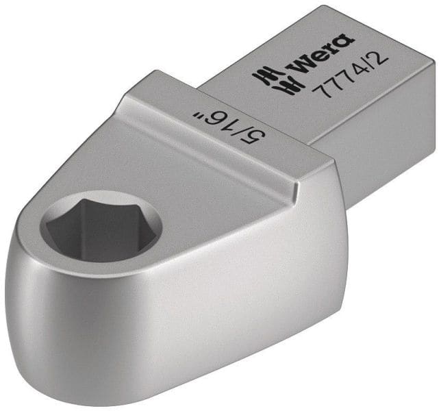 WERA - 7774/2 Einsteckwerkzeug Bitadapter 5/16, 5/16 x 42 mm