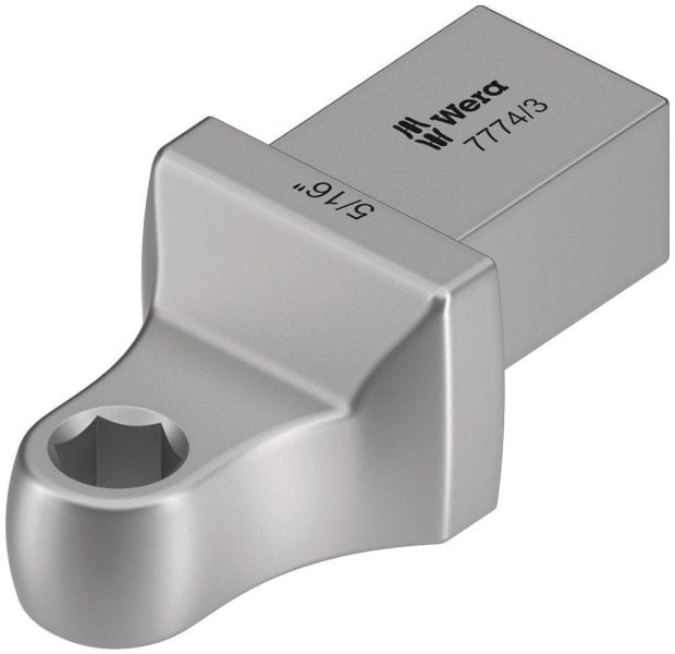 WERA - 7774/3 Einsteckwerkzeug Bitadapter 5/16, 5/16 x 58 mm